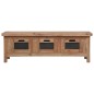 vidaXL TV-Schrank mit 3 Schubladen 120×30×40 cm Massivholz Mahagoni vidaXL TV-Schrank mit 3 Schubladen 120×30×40 cm Massivholz Mahagoni