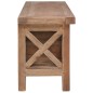 vidaXL TV-Schrank mit 3 Schubladen 120×30×40 cm Massivholz Mahagoni vidaXL TV-Schrank mit 3 Schubladen 120×30×40 cm Massivholz Mahagoni
