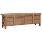 vidaXL TV-Schrank mit 3 Schubladen 120×30×40 cm Massivholz Mahagoni vidaXL TV-Schrank mit 3 Schubladen 120×30×40 cm Massivholz Mahagoni