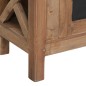 vidaXL TV-Schrank mit 3 Schubladen 120×30×40 cm Massivholz Mahagoni vidaXL TV-Schrank mit 3 Schubladen 120×30×40 cm Massivholz Mahagoni