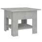 vidaXL Couchtisch Betongrau 55x55x42 cm Holzwerkstoff vidaXL Couchtisch Betongrau 55x55x42 cm Holzwerkstoff