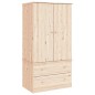 vidaXL Kleiderschrank ALTA 90x55x170 cm Massivholz Kiefer vidaXL Kleiderschrank ALTA 90x55x170 cm Massivholz Kiefer