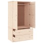 vidaXL Kleiderschrank ALTA 90x55x170 cm Massivholz Kiefer vidaXL Kleiderschrank ALTA 90x55x170 cm Massivholz Kiefer