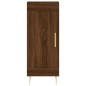 vidaXL Sideboard Braun Eichen-Optik 34,5x34x90 cm Holzwerkstoff vidaXL Sideboard Braun Eichen-Optik 34,5x34x90 cm Holzwerkstoff