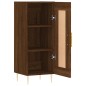 vidaXL Sideboard Braun Eichen-Optik 34,5x34x90 cm Holzwerkstoff vidaXL Sideboard Braun Eichen-Optik 34,5x34x90 cm Holzwerkstoff