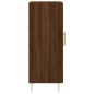 vidaXL Sideboard Braun Eichen-Optik 34,5x34x90 cm Holzwerkstoff vidaXL Sideboard Braun Eichen-Optik 34,5x34x90 cm Holzwerkstoff