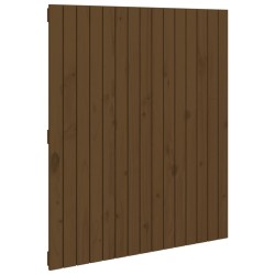 vidaXL Wand-Kopfteil Honigbraun 95,5x3x110 cm Massivholz Kiefer