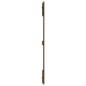 vidaXL Wand-Kopfteil Honigbraun 95,5x3x110 cm Massivholz Kiefer