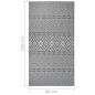 vidaXL Outdoor-Teppich Flachgewebe 80x150 cm Blau Gestreift vidaXL Outdoor-Teppich Flachgewebe 80x150 cm Blau Gestreift