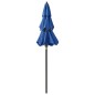 vidaXL Sonnenschirm mit Aluminium-Mast 3-lagig Azurblau 2 m vidaXL Sonnenschirm mit Aluminium-Mast 3-lagig Azurblau 2 m
