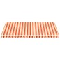 vidaXL Markisenbespannung Gelb und Orange 6x3,5 m vidaXL Markisenbespannung Gelb und Orange 6x3,5 m