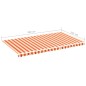 vidaXL Markisenbespannung Gelb und Orange 6x3,5 m vidaXL Markisenbespannung Gelb und Orange 6x3,5 m