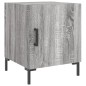 vidaXL Nachttisch Grau Sonoma 40x40x50 cm Holzwerkstoff vidaXL Nachttisch Grau Sonoma 40x40x50 cm Holzwerkstoff