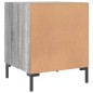 vidaXL Nachttisch Grau Sonoma 40x40x50 cm Holzwerkstoff vidaXL Nachttisch Grau Sonoma 40x40x50 cm Holzwerkstoff