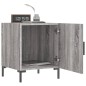 vidaXL Nachttisch Grau Sonoma 40x40x50 cm Holzwerkstoff vidaXL Nachttisch Grau Sonoma 40x40x50 cm Holzwerkstoff
