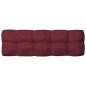 Palettensofa-Auflagen 7 Stk. Weinrot Palettensofa-Auflagen 7 Stk. Weinrot