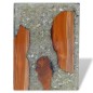 vidaXL Hocker Teak Massivholz und Harz vidaXL Hocker Teak Massivholz und Harz