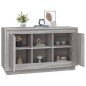 vidaXL Sideboard Grau Sonoma 102x35x60 cm Holzwerkstoff vidaXL Sideboard Grau Sonoma 102x35x60 cm Holzwerkstoff