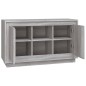 vidaXL Sideboard Grau Sonoma 102x35x60 cm Holzwerkstoff vidaXL Sideboard Grau Sonoma 102x35x60 cm Holzwerkstoff
