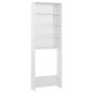 vidaXL Waschmaschinenschrank Hochglanz-Weiß 64x24x190 cm vidaXL Waschmaschinenschrank Hochglanz-Weiß 64x24x190 cm