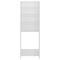 vidaXL Waschmaschinenschrank Hochglanz-Weiß 64x24x190 cm vidaXL Waschmaschinenschrank Hochglanz-Weiß 64x24x190 cm
