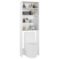 vidaXL Waschmaschinenschrank Hochglanz-Weiß 64x24x190 cm vidaXL Waschmaschinenschrank Hochglanz-Weiß 64x24x190 cm