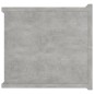 vidaXL Nachttisch Betongrau 40x30x30 cm Holzwerkstoff vidaXL Nachttisch Betongrau 40x30x30 cm Holzwerkstoff