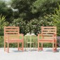 vidaXL Gartenstühle 2 Stk. 60x48x91 cm Massivholz Douglasie vidaXL Gartenstühle 2 Stk. 60x48x91 cm Massivholz Douglasie