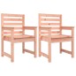 vidaXL Gartenstühle 2 Stk. 60x48x91 cm Massivholz Douglasie vidaXL Gartenstühle 2 Stk. 60x48x91 cm Massivholz Douglasie