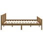 vidaXL Massivholzbett Honigbraun 135x190 cm vidaXL Massivholzbett Honigbraun 135x190 cm