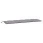 Gartenbank-Auflage Grau 180x50x7 cm Oxford-Gewebe Gartenbank-Auflage Grau 180x50x7 cm Oxford-Gewebe