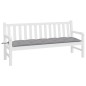 Gartenbank-Auflage Grau 180x50x7 cm Oxford-Gewebe Gartenbank-Auflage Grau 180x50x7 cm Oxford-Gewebe