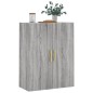 vidaXL Wandschrank Grau Sonoma 69,5x34x90 cm vidaXL Wandschrank Grau Sonoma 69,5x34x90 cm