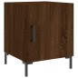 vidaXL Nachttisch Braun Eichen-Optik 40x40x50 cm Holzwerkstoff vidaXL Nachttisch Braun Eichen-Optik 40x40x50 cm Holzwerkstoff