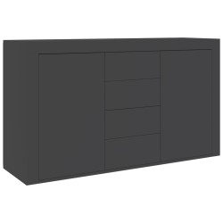 vidaXL Sideboard Grau 120x36x69 cm Holzwerkstoff