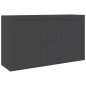 vidaXL Sideboard Grau 120x36x69 cm Holzwerkstoff vidaXL Sideboard Grau 120x36x69 cm Holzwerkstoff