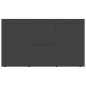 vidaXL Sideboard Grau 120x36x69 cm Holzwerkstoff vidaXL Sideboard Grau 120x36x69 cm Holzwerkstoff