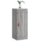 vidaXL Wandschrank Grau Sonoma 34,5x34x90 cm Holzwerkstoff vidaXL Wandschrank Grau Sonoma 34,5x34x90 cm Holzwerkstoff