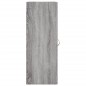 vidaXL Wandschrank Grau Sonoma 34,5x34x90 cm Holzwerkstoff vidaXL Wandschrank Grau Sonoma 34,5x34x90 cm Holzwerkstoff