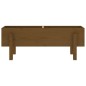 vidaXL Hochbeet Honigbraun 101x30x38 cm Massivholz Kiefer vidaXL Hochbeet Honigbraun 101x30x38 cm Massivholz Kiefer
