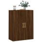 vidaXL Wandschrank Braun Eichen-Optik 69,5x34x90 cm vidaXL Wandschrank Braun Eichen-Optik 69,5x34x90 cm