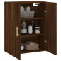 vidaXL Wandschrank Braun Eichen-Optik 69,5x34x90 cm vidaXL Wandschrank Braun Eichen-Optik 69,5x34x90 cm