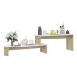 vidaXL TV-Schrank Sonoma-Eiche Weiß 180x30x43 cm Holzwerkstoff vidaXL TV-Schrank Sonoma-Eiche Weiß 180x30x43 cm Holzwerkstoff
