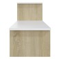 vidaXL TV-Schrank Sonoma-Eiche Weiß 180x30x43 cm Holzwerkstoff vidaXL TV-Schrank Sonoma-Eiche Weiß 180x30x43 cm Holzwerkstoff
