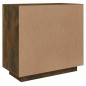 vidaXL Sideboard Räuchereiche 80x40x75 cm Holzwerkstoff vidaXL Sideboard Räuchereiche 80x40x75 cm Holzwerkstoff