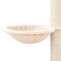 vidaXL Kratzbaum mit Sisal-Kratzsäulen Creme 94,5 cm vidaXL Kratzbaum mit Sisal-Kratzsäulen Creme 94,5 cm