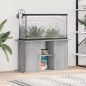 vidaXL Aquariumständer Grau Sonoma 101x41x58 cm Holzwerkstoff vidaXL Aquariumständer Grau Sonoma 101x41x58 cm Holzwerkstoff