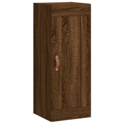 vidaXL Wandschrank Braun Eichen-Optik 34,5x34x90 cm Holzwerkstoff