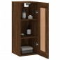 vidaXL Wandschrank Braun Eichen-Optik 34,5x34x90 cm Holzwerkstoff vidaXL Wandschrank Braun Eichen-Optik 34,5x34x90 cm Holzwerkstoff