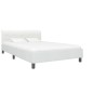 vidaXL Bettgestell Weiß Kunstleder 140×200 cm vidaXL Bettgestell Weiß Kunstleder 140×200 cm